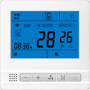 AC301系列中央空调液晶温控器图片