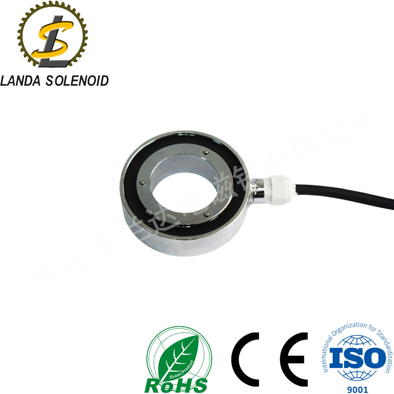环形吸盘式电磁铁H7520闭锁电磁铁直流电24VDC 吸磁盘