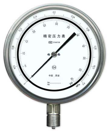 YB-150F不锈钢精密压力表-