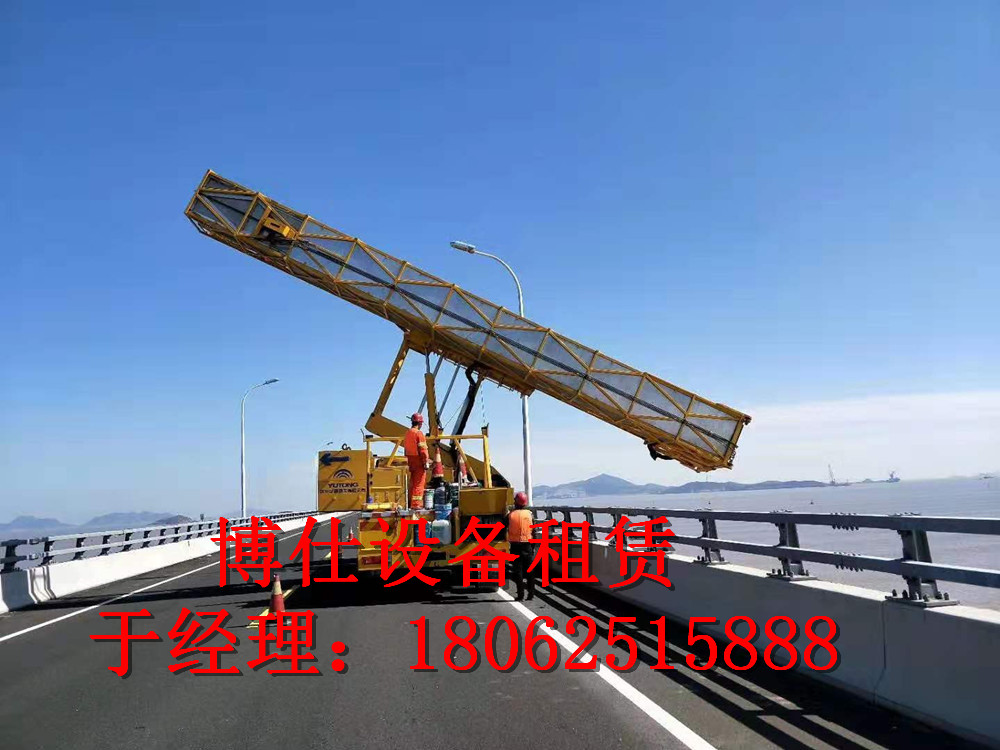 杭州20米桥梁检测车，浙江博仕设备租赁桥检车出租用途广泛