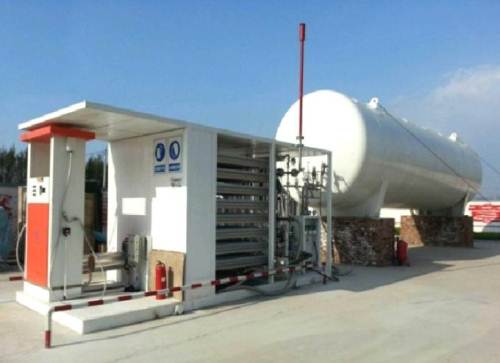出售撬装式LNG加气站 移动式LNG加气站 LNG撬装加气站图片
