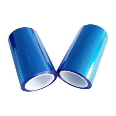 透明蓝色PE保护膜PVC保护膜OPP保护膜各种厚度均可定制图片