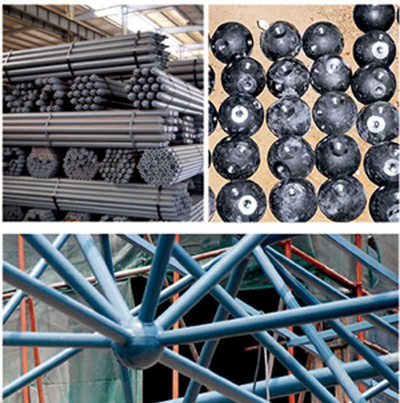 北京网架工程公司-北京网架加工厂-北京螺栓球网架-焊接球网架图片