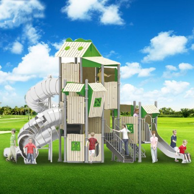幼儿园滑梯小区公园塑料滑梯儿童户外游乐滑梯小孩室外立建游乐图片