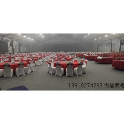 北京全新酒席大圆桌租赁 十人餐桌租赁 上千人宴会椅租赁图片