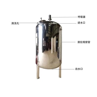 涿州工业不锈钢无菌水箱无菌纯水箱食品级无菌水箱图片