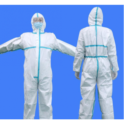 医用防护服是一种专业针对病感染所使用的医护用品图片