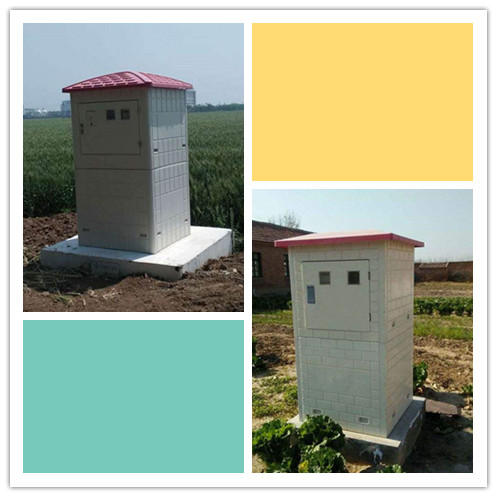 玻璃钢井房+射频卡灌溉控制器