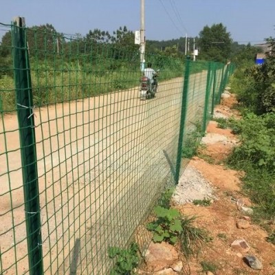 东西湖双边丝护栏网厂家价格&临时场地围栏网供应