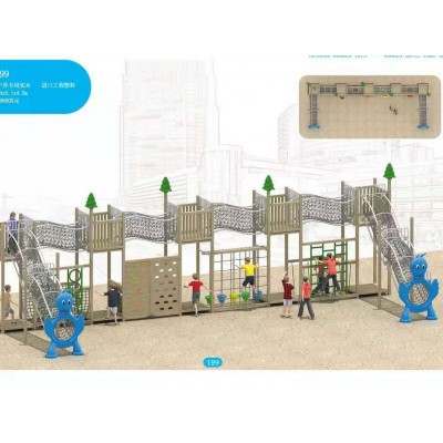 幼儿园木质钻笼玩具图片