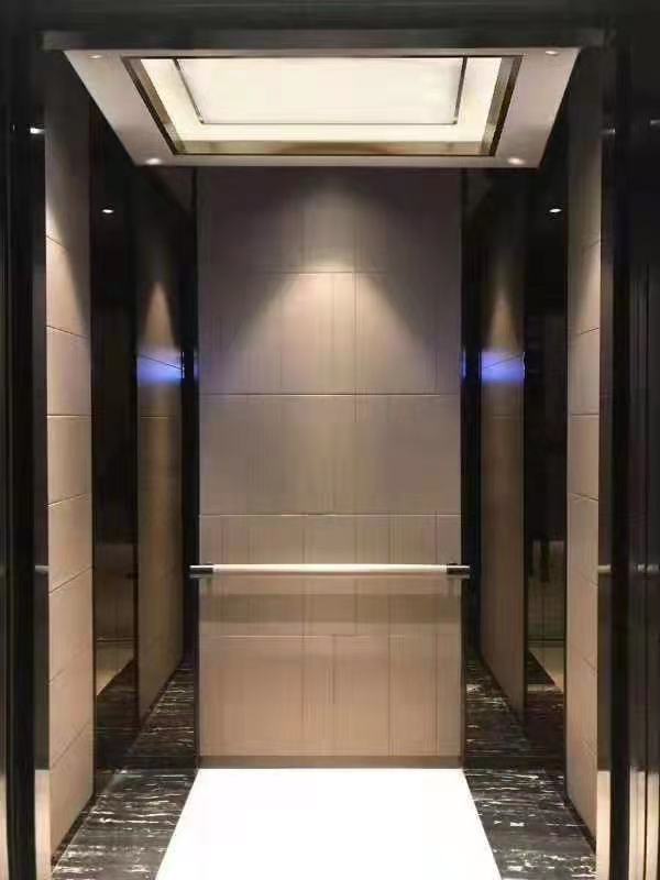 酒店电梯装饰商场扶梯装修客梯内部装饰新旧电梯翻新定做图片
