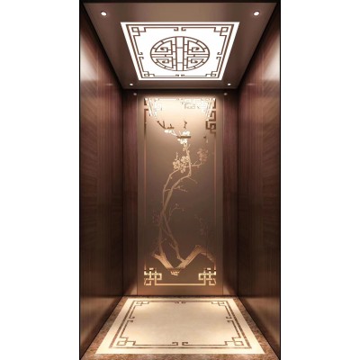 电梯装饰酒店别墅商场客梯扶梯装潢门套轿顶定做翻新图片