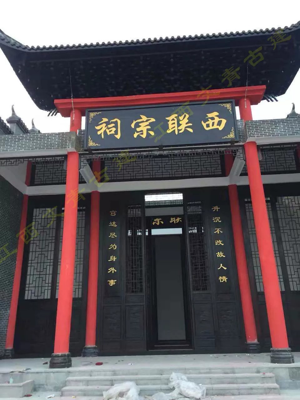 江西文青园林直销  宗教寺庙 戏台图片