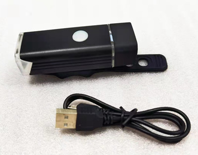 供应正东USB充电迷你铝合金自行车灯图片