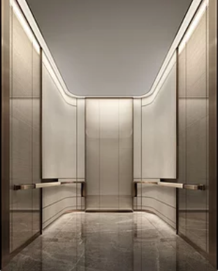 电梯轿厢装饰装潢电梯间内饰电梯内部装修效果图图片