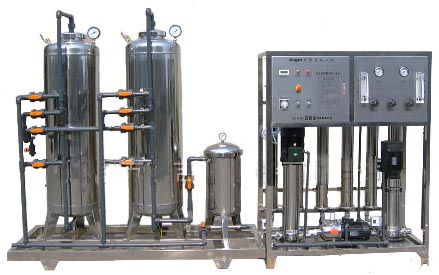 8T/H双级反渗透纯化水设备/制药用纯化水设备图片
