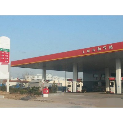 出售L-CNG加气站整套设备  LNG集装箱加注站图片