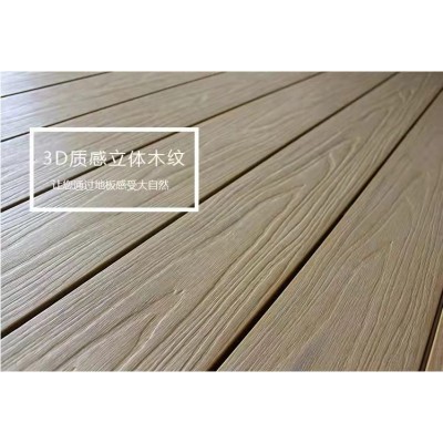 深圳户外园林塑木地板工厂批发零售图片