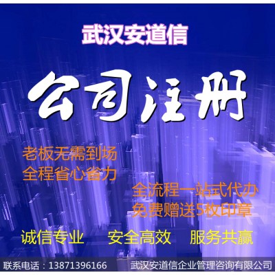 武汉东湖区财务代账公司办理武汉工商注册变更